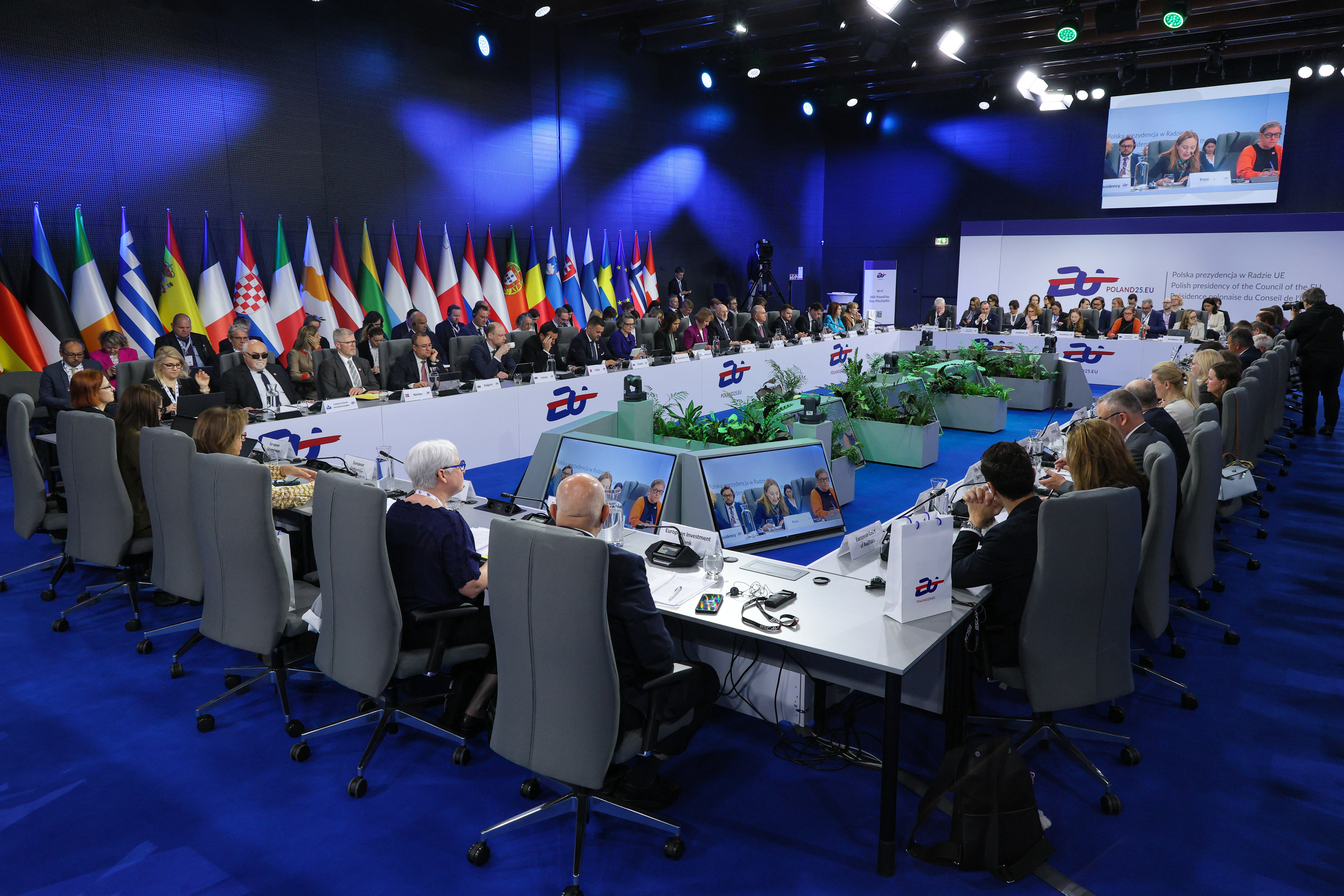 EU Ministers meeting
