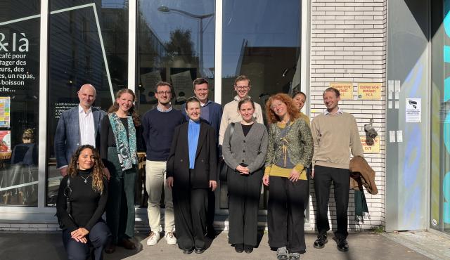 Group photo of the Cities of Equality Partnership Meeting in Paris.